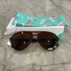 Goodr Amelia Earhart Ghosted Me Aviator Sunglasses